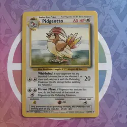 Pokemon TCG Pidgeotto Base Set 22/102 Regular Unlimited Rare - Image 1
