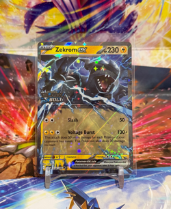 Zekrom ex - 034/086 - Black Bolt - Double Rare STAMP | Pokemon TCG | NM - Image 1