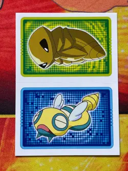 Pokemon Merlin Topps Ultimate Stickers 2005 Kakuna #14 Dunsparce #206 - Image 1
