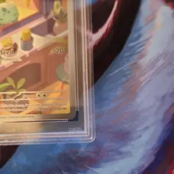 Pokemon 2024 Sv07 Stellar Crown Bulbasaur 143/142 Illustration Rare PSA 9 - Image 2
