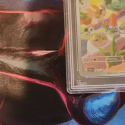 Pokemon 2024 Sv07 Stellar Crown Bulbasaur 143/142 Illustration Rare PSA 9 - Image 3