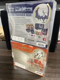 Both Sun & Moon Base ETB Set Solgaleo & Lunala Factory Sealed Elite Trainer Box - Image 2