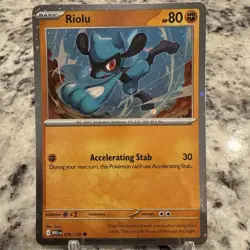 Riolu 076/132 Mega Evolution Cosmos Holo Common Pokemon 🔥 - Image 1