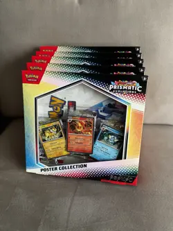 Pokemon Scarlet & Violet 8.5 Prismatic Evolutions Poster Collection (Lot of 5) - Image 1