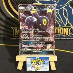 Carte Pokemon Noctali GX 80/149 SL1 Soleil & Lune Base FR SL01 - Image 1