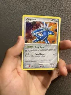 DIALGA LV.70 2009 POKEMON PLATINUM BASE SET RARE HOLO 6/127 Light Play - Image 1