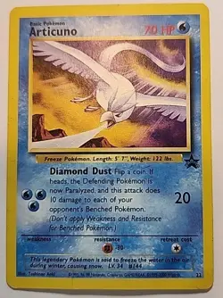 Pokemon TCG - Articuno 22 - Movie Promo - Wizards Black Star Promos LP-/MP - Image 1