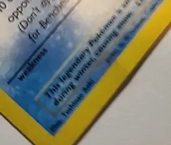 Pokemon TCG - Articuno 22 - Movie Promo - Wizards Black Star Promos LP-/MP - Image 2