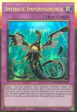 Infinite Impermanence - 1st Edition - MAGO-EN052 - Maximum Gold - NM - Image 1