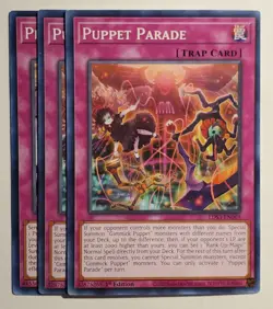 Yugioh x3 Puppet Parade LDS3-EN069 Common 1st Edition - Image 1