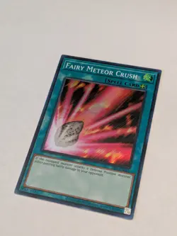 Yugioh Fairy Meteor Crush PSV-EN063 25th Anniversary Super Rare NM - Image 2