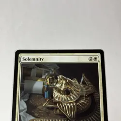 MTG Solemnity Hour of Devastation 022/199 Magic Card Foreign LP - Image 2