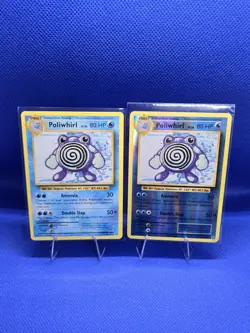 Poliwhirl Evolutions Reverse Holo Card And Regular 24/108 Pokemon TCG Lot - Image 1