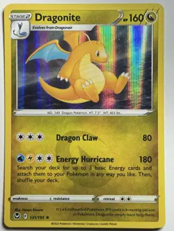 Dragonite SWSH12: Silver Tempest 131/195 LP-NM Pokemon card - Image 1