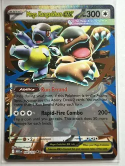 Mega Kangaskhan ex - ME01: Mega Evolution 104/132 NM Pokemon Card - Image 1