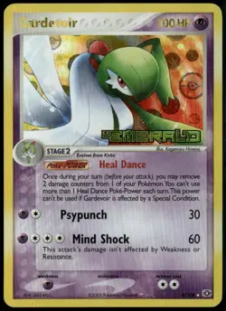 Gardevoir Reverse Holo 4/106 ex Emerald 2005 MP Pokemon Card - Image 1