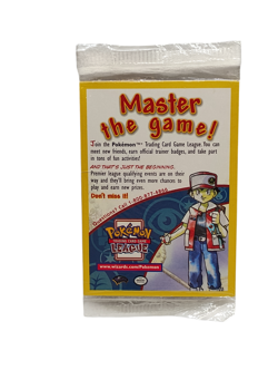 VINTAGE Sealed Pack Pokemon TCG Launch Collector Card Promo Master the Game - Image 1