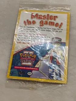 VINTAGE Sealed Pack Pokemon TCG Launch Collector Card Promo Master the Game - Image 4