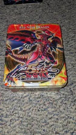 YuGiOh 5Ds Tin Box Bulk Lot Of Cards YuGiOh - Image 1