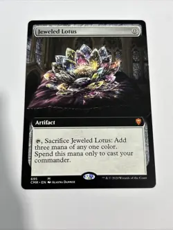 Jeweled Lotus (Extended Art) 695 - MTG CMR - M/NM Unplayed FAST2SHIP!! - Image 2
