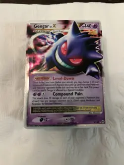 Pokemon Gengar TCG LV.X Platinum Arceus Holo Ultra Rare Card 97/99 - Image 1