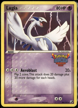 Lugia Rocks America 29/115 - ex Unseen Forces 2005 NM Pokemon Card - Image 1