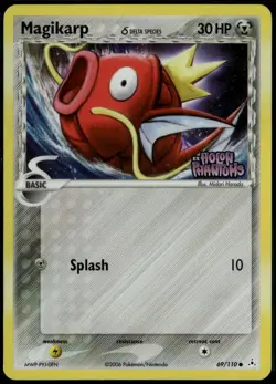 Magikarp Reverse Holo 69/110 ex Holon Phantoms 2006 LP Pokemon Card - Image 1