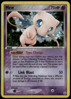 Mew Holo 10/92 ex Legend Maker MP Pokemon Card - Image 1
