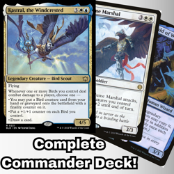 MTG Commander EDH Deck Kastral, the Windcrested 100 Magic Cards Custom Bird Deck - Image 1