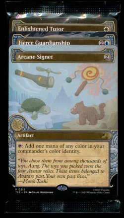 Avatar MTG Commander Staple Cards FIERCE GUARDIANSHIP ENLIGHTENED TUTOR SEALED - Image 1