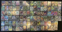 Pokemon Card Game Japanese Lot Set 100 CARD Art Rare Ar Different Types BULK - Image 1