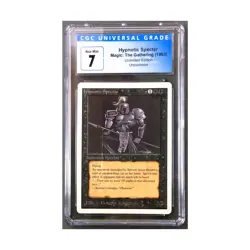 WOTC Magic Graded Card Hypnotic Specter - Unlimited - CGC 7 NM - Image 1