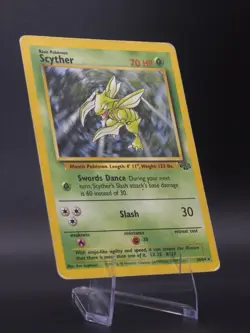 Scyther 26/64 - Jungle Rare - Vintage Pokemon Card TCG - Image 2