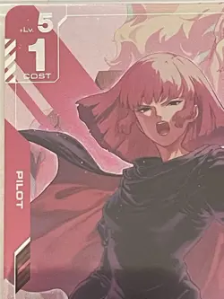 Gundam Card Game GD02-091 R Haman Karn Newtype Challenge Mission 3 Top4 Promo - Image 3