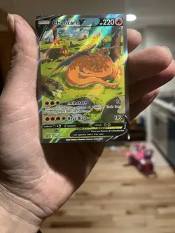 Pokemon TCG Charizard v SWSH260 Sword & Shield Promo Card NM/M - Image 1