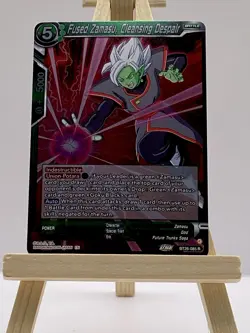 Dragon Ball Super CCG Fused Zamasu, Cleansing Despair BT26-085 R Rare Foil Card - Image 1