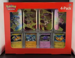 Pokemon Scarlet & Violet 151 4 Mini Tins + 4 Promo Cards Bundle See Photos - Image 1