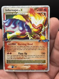 Infernape LV.X DP10 Black Star Promo 2007 Holo Rare Pokemon Card MP - Image 5