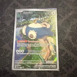 Snorlax 051 Sv: Scarlet & Violet Promo Cards Holo Sealed - Image 1