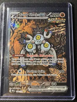 Pokemon TCG Prismatic Evolutions Sandy Shocks EX Card 159/131 SIR - Image 1