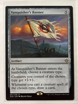 MTG 1x Vanquisher's Banner Ixalan Modern Magic the Gathering Card x1 NM - Image 1