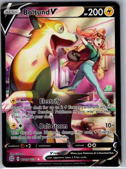 Boltund V TG13/TG30 SWSH09: Brilliant Stars Trainer Gallery - Pokemon Card - NM - Image 1
