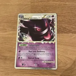 Pokemon Gengar Prime Card 94/102 HGSS Triumphant Holo - Image 1