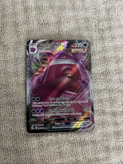 Pokemon TCG Fusion Strike Gengar VMAX Ultra Rare Holo Card 157/264 - Image 1