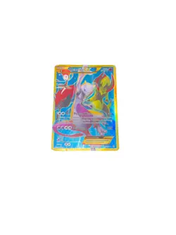 Pokemon Mewtwo EX TCG Full Art Holo Card Breakthrough Secret Rare 163/162 - Image 1