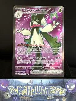 Pokemon Card Meowscarada Ex 231/193 Paldea Evolved Full Art Secret Rare NM - Image 1