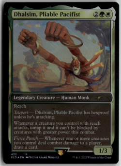MTG Dhalism, Pliable Pacifist FOIL 432 SLD Secret Lair STREET FIGHTER - Image 1