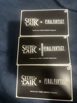 Magic the Gathering MTG Secret Lair x FINAL FANTASY Complete ENG Non-foil set - Image 1