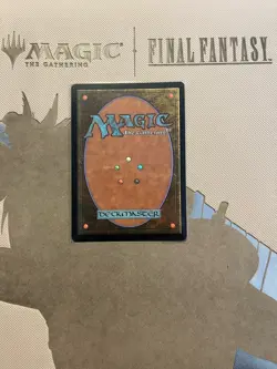 Magic The Gathering Final Fantasy Traveling Chocobo (Borderless Track Foil) NM - Image 2
