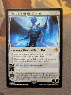 1x Ugin, Eye of the Storms - Tarkir: Dragonstorm Mythic MTG NM - Image 1
